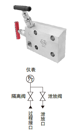 变送器带共面法兰-双阀组