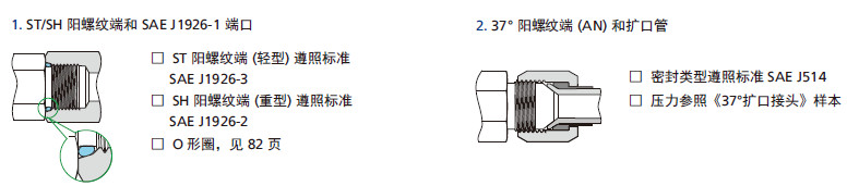 13 SAE/MS 螺纹密封类型