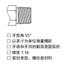 5 ISO锥螺纹